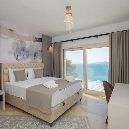 Bodrumda Essiz Deniz Manzarali Lueks Boss 1 *