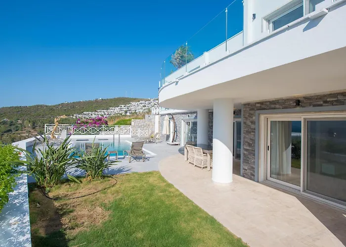 Villa Bodrumda Essiz Deniz Manzarali Lueks Boss 1 Milas