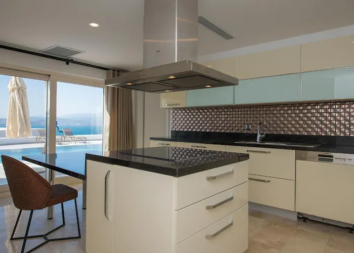 Villa Bodrumda Essiz Deniz Manzarali Lueks Boss 1 Milas