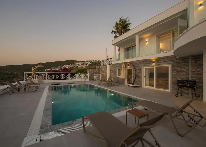 Bodrumda Essiz Deniz Manzarali Lueks Boss 1 *