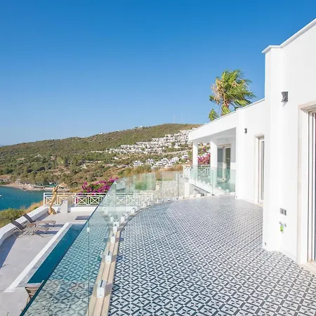 Bodrumda Essiz Deniz Manzarali Lueks Boss 1 Вилла Миляс