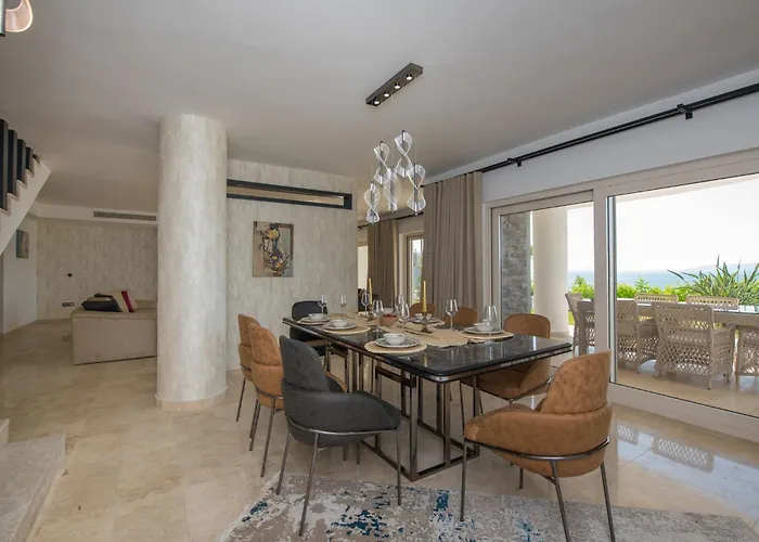 Bodrumda Essiz Deniz Manzarali Lueks Boss 1 Vila *